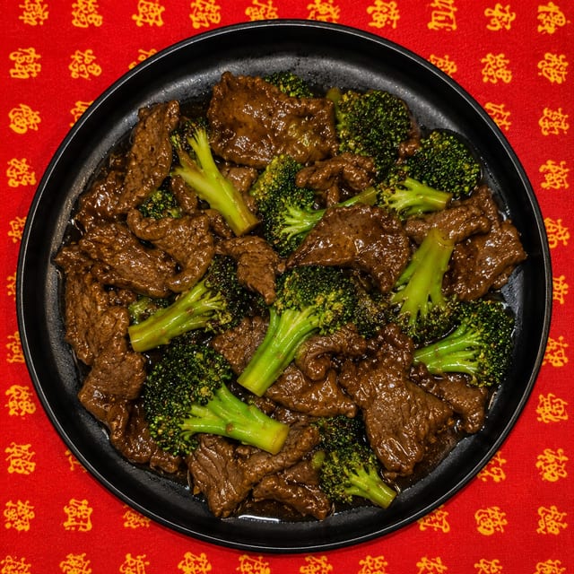 Beef with Broccoli.