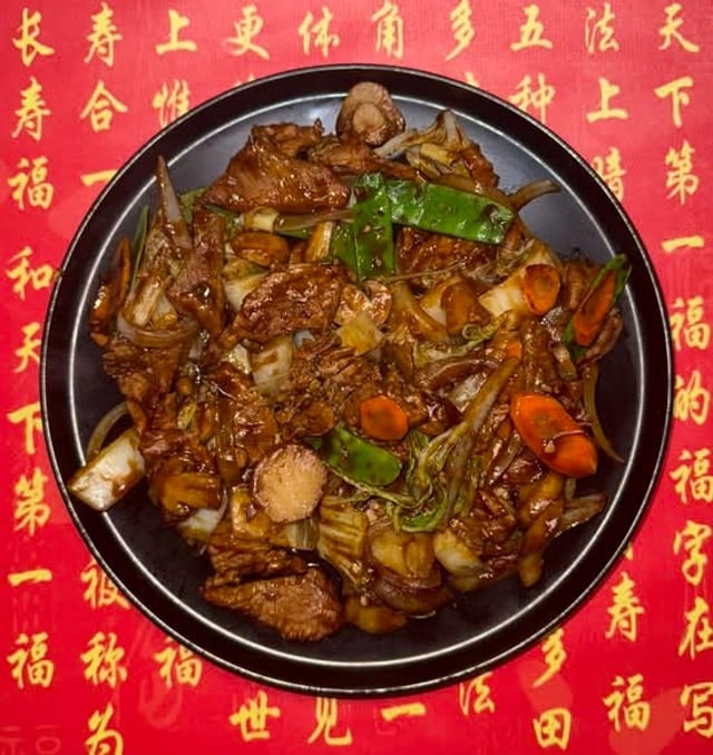 Sautéed Beef.