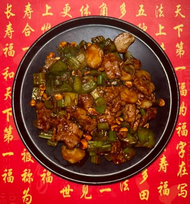 Kung Pao Beef.