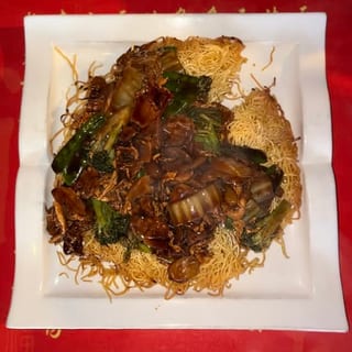 Cantonese Pan Fried Noodle